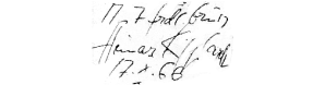 امضا هاینار کیپهارت
