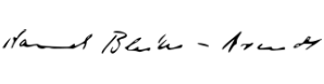 امضا هانا آرنت